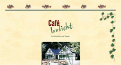 Desktop Screenshot of cafe-irrlicht.de